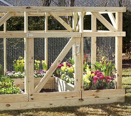 Ana White | Garden Enclosure - Built by Home Depot Garden Club - DIY